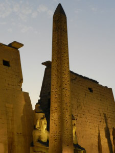Luxor entry obelisk