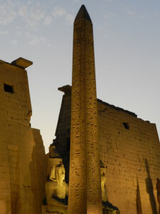 Luxor entry obelisk