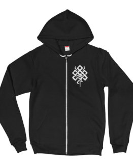 Rune Warrior Zip-up Hoodie sweater