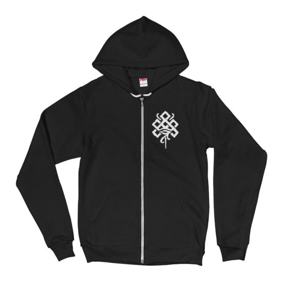 Rune Warrior Zip-up Hoodie sweater