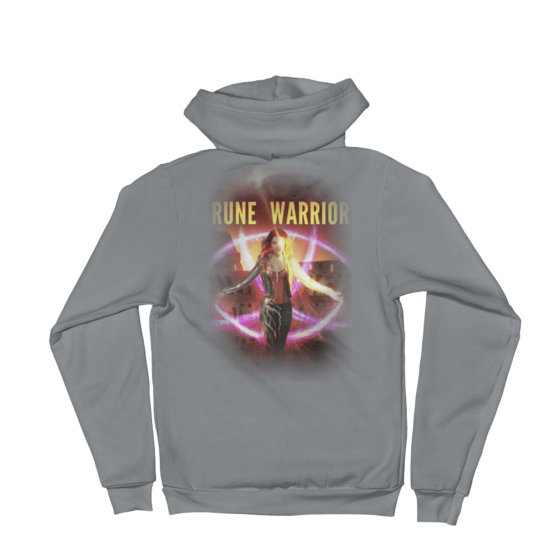 Rune Warrior Zip-up Hoodie sweater - Image 4