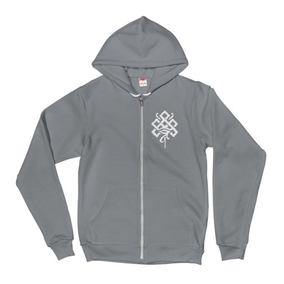 Rune Warrior Zip-up Hoodie sweater - Image 3
